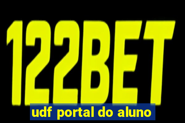 udf portal do aluno